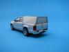 Pickup cap + toolbox set for VW Amarok (set II)